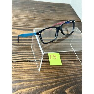 Ray-Ban RB5228-5544 Unisex Black Blue Full Rim Rectangular Eyeglasses Frame 140